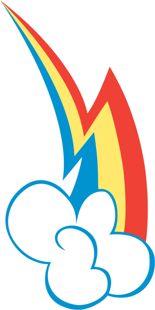 Rainbow Dash Cutie Mark Cursor By Shadowfluid - Styleart Speedpainting Legacy Mug (520x1016)