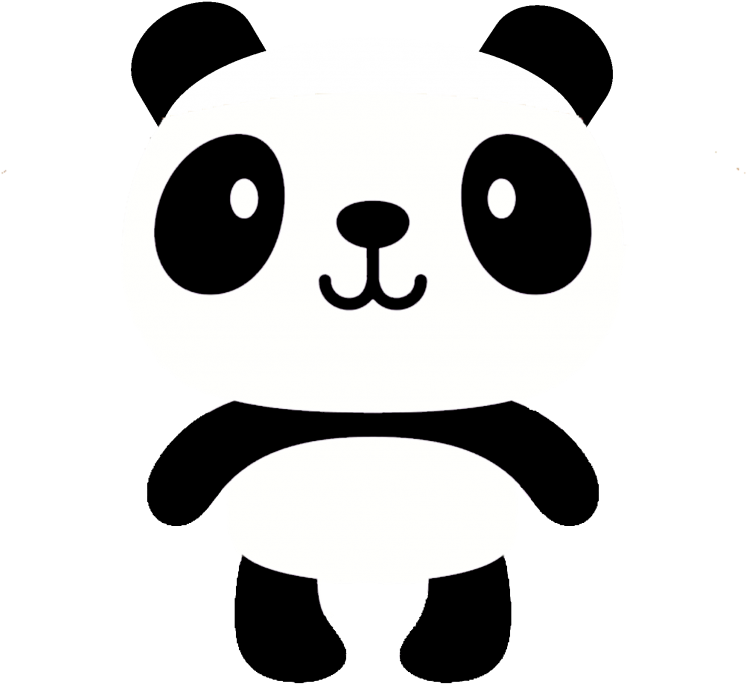 Pandas - Baby Shower Panda Blue (800x718)