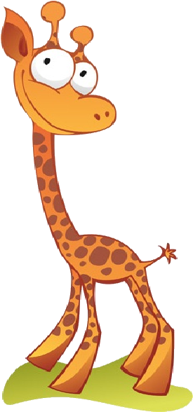 Baby Girl Giraffe Clip Art - Giraffe Clipart (600x600)