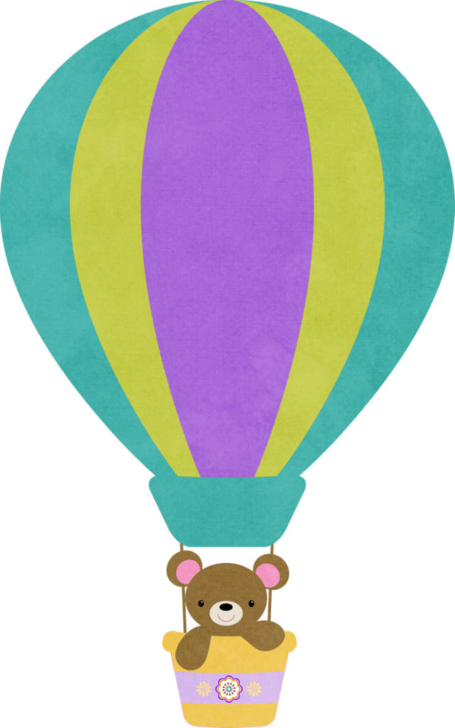 Hot Air Balloon Drawing Clip Art - Dibujos Infantiles De Globos Aerostaticos (641x1024)