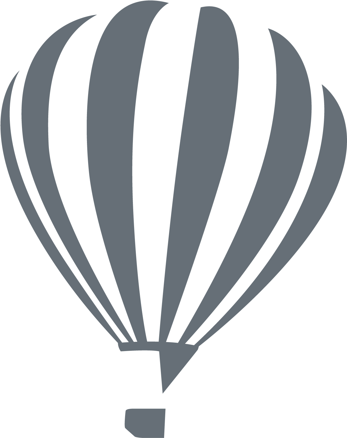 Ciel D'afrique Logo - Hot Air Balloon (1477x1801)