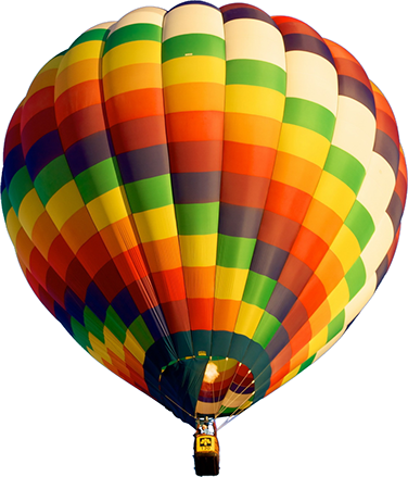 Air Balloon Png - Воздушные Шар Пнг (376x439)