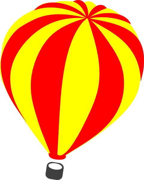 Air Balloon Png - Colorful Hot Air Balloons Clipart (480x600)
