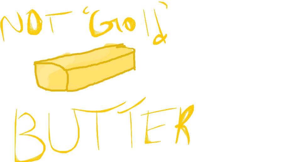Butter Drawing By Back Off My Budder - Butter Drawing By Back Off My Budder (1176x560)
