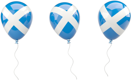 Scotland Flag Balloon (640x480)