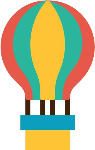 Hot Air Balloon Free Icon - Hot Air Balloon (512x512)