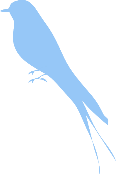 Bird Silhouette Clip Art At Clker Com Vector Clip Art - Bird Silhouette (396x595)