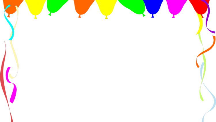 958 X 753 - Balloons Clip Art (750x425)