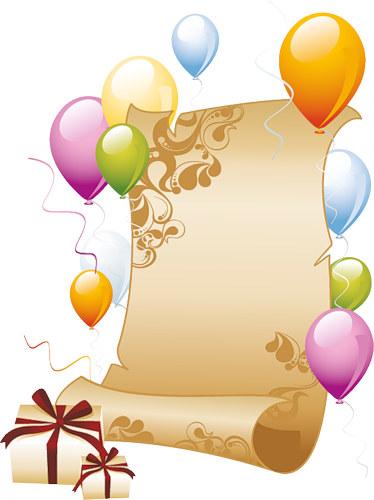 Parchemins - Page - Balloon Background (374x500)