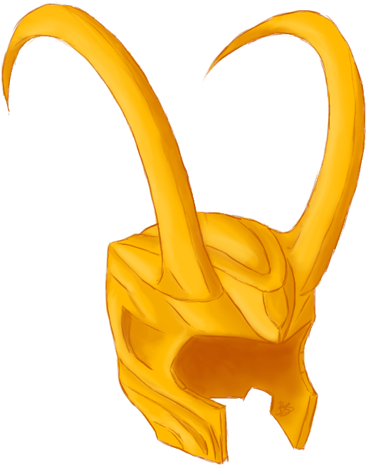 Loki Hulk Motorcycle Helmets Drawing - Lokis Helmet Transparent Background (550x700)