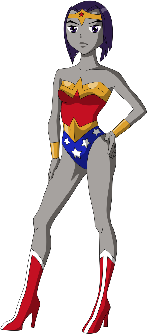 Raven By Bbobsan Raven By Bbobsan - Raven As Wonder Woman (1024x1365)