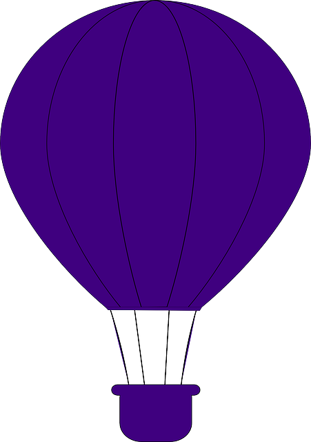 Free Image On Pixabay - Purple Hot Air Balloon Clip Art (451x640)