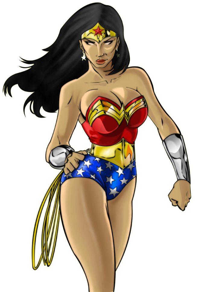 Wonder Woman Clipart - Wonder Woman Png (676x1023)