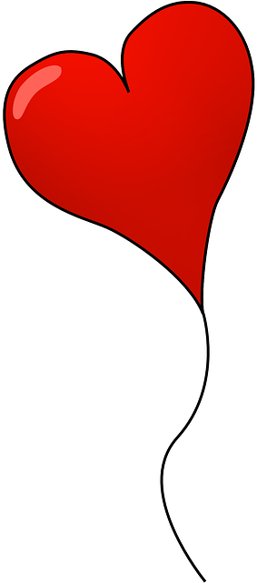Clip Art - Heart Balloon Image Png Transparent (320x640)