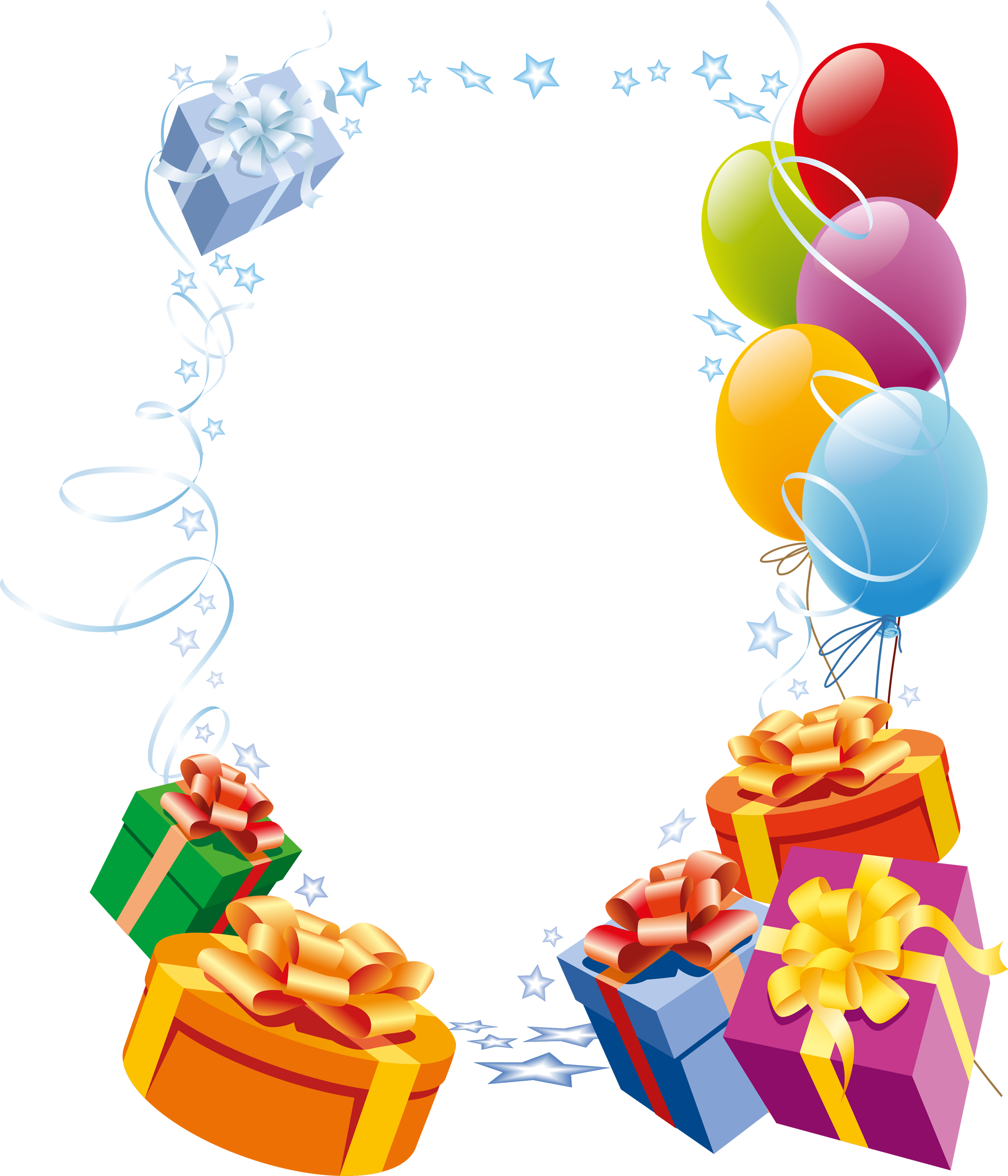 Happy Birthday Card Picture Frame Greeting Card Clip - Happy Birthday Card Picture Frame Greeting Card Clip (2143x2500)