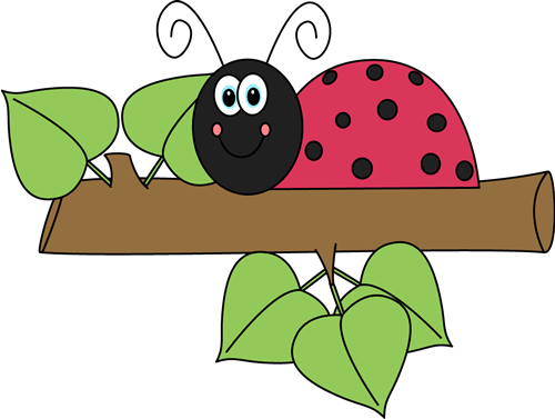 Ladybug Clipart - Cute Lady Bug Clipart (500x377)