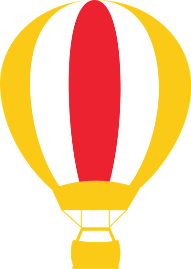 Hot Air Balloon Icon - Hot Air Balloon (391x550)
