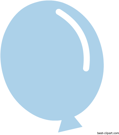 Free Blue Balloon Clip Art - Clip Art (450x450)