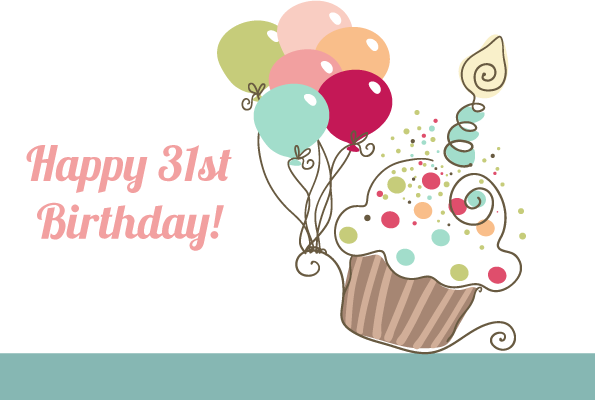 Have A Great Day - 1st Birthday Invitations (595x400)