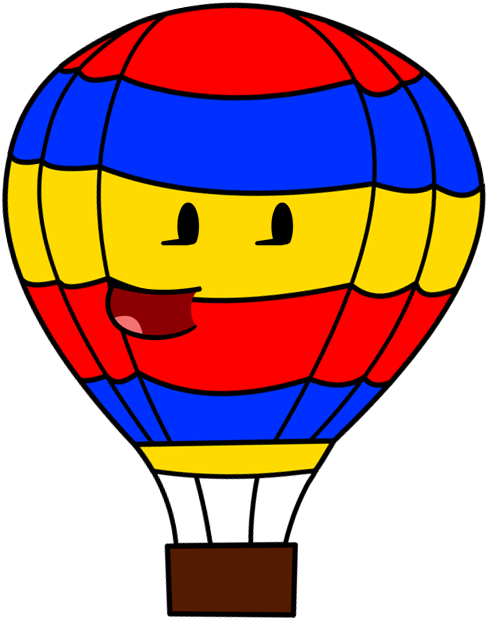Hot Air Balloon-new - Design (590x701)
