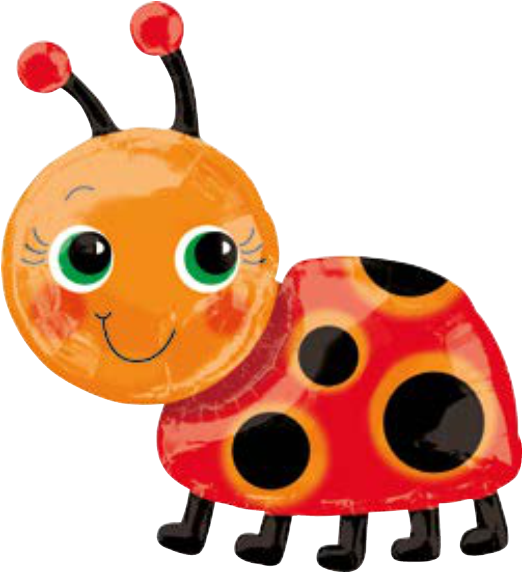 37098 24" Miss Ladybug $42 - Toy Balloon (567x618)