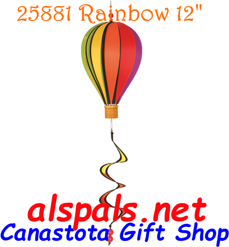 Rainbow Hot Air Balloon Upc - Delta Air Lines (800x800)