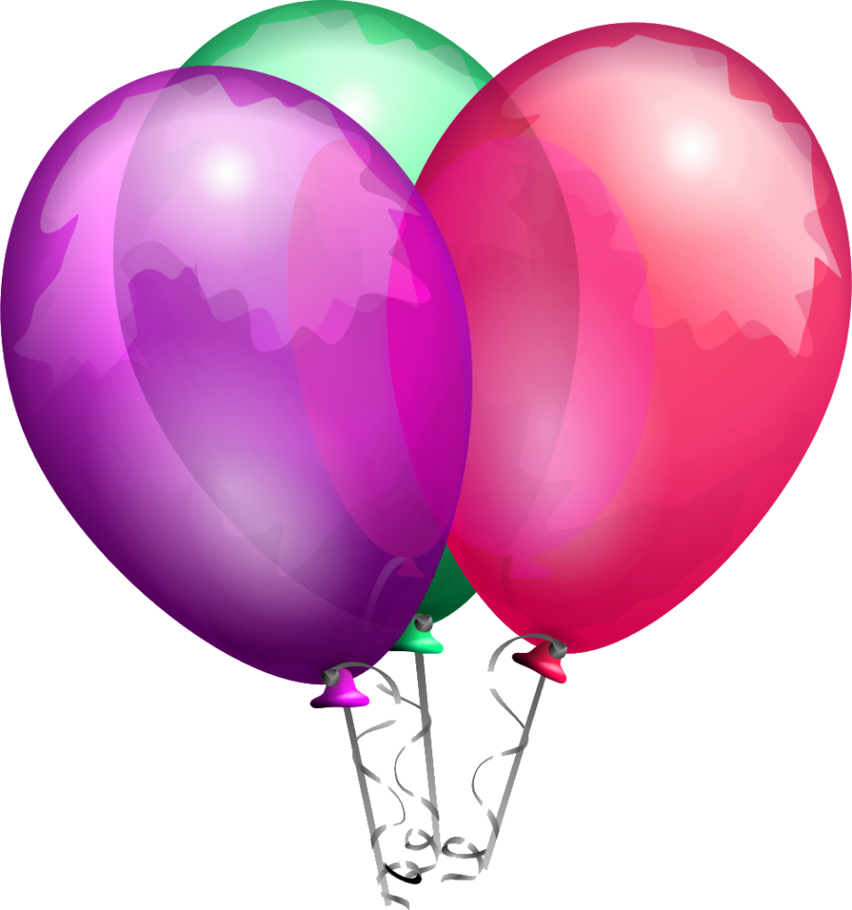 Custom Balloon Bouquet Of - Pink Balloon Png Transparent Background (958x1023)