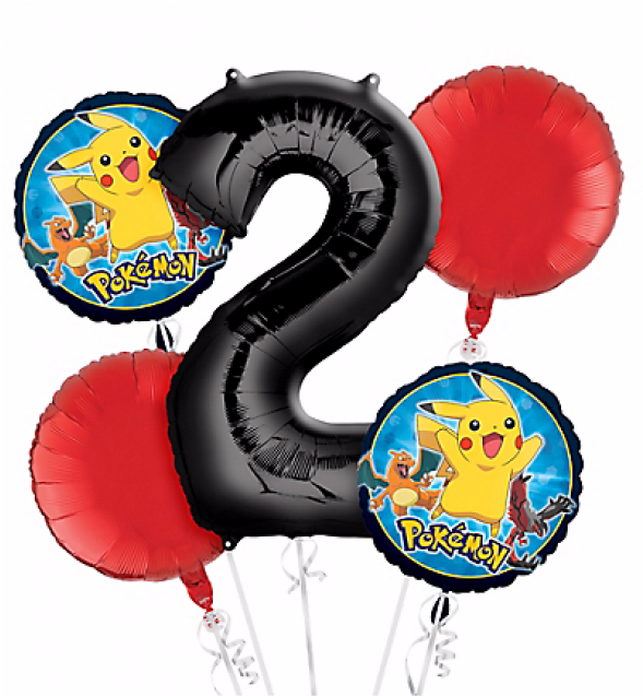 Despicable Me 2nd Birthday Balloon Bouquet 5pc (800x800)