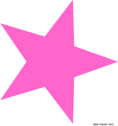 Free Pink Star Clip Art Image - Star And Crescent Icon (450x450)