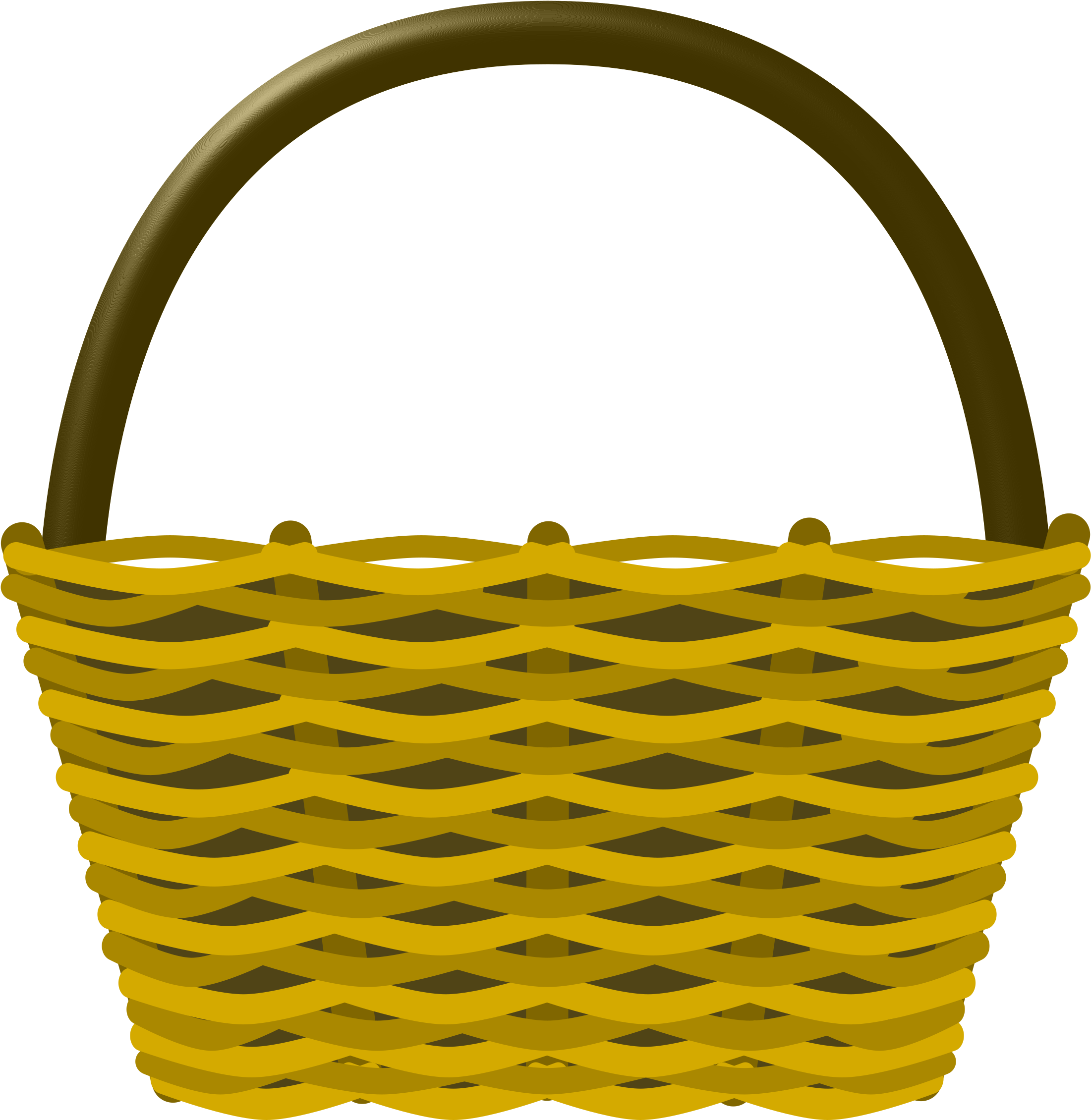 Basket Clipart Tumundografico - Hot Air Balloon Basket Clip Art (2460x2400)
