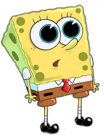 Share This Image - Spongebob Cute Png (361x481)