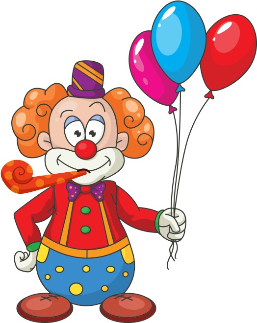 Centerpieces, Balloons, Banners, Play Areas, Custom - Cartoon With Balloons Png (700x700)