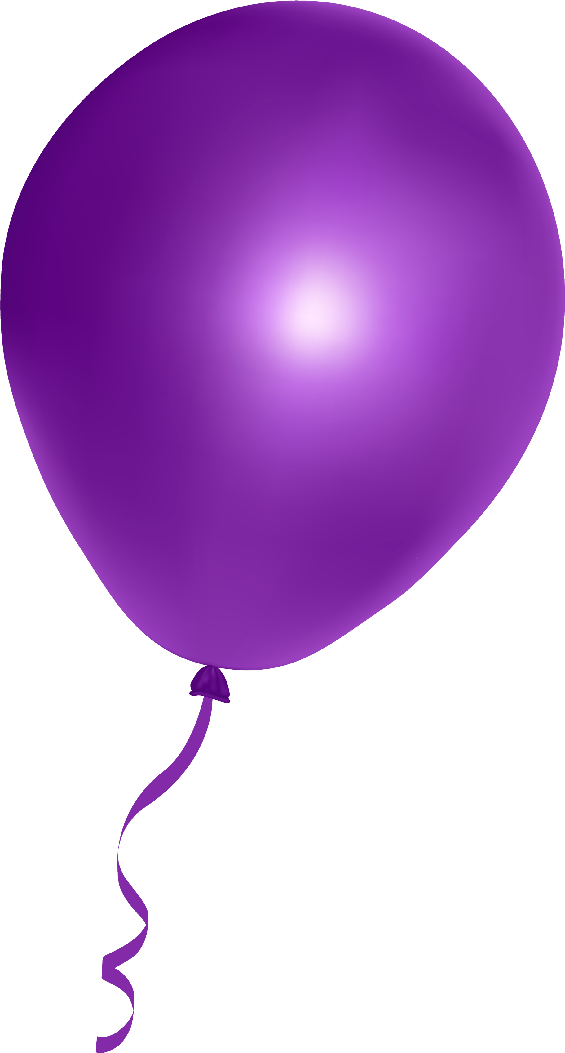 Purple Balloon Png (2416x3704)