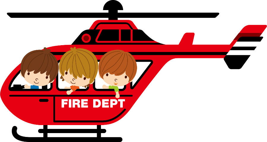 Danielle M - Artdash Exclusive Boy's Bedroom Art Prints: Fire Trucks (900x478)