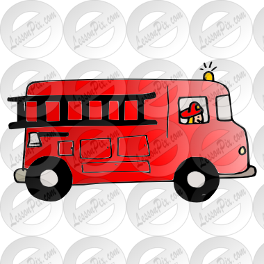 Fire Truck Fire Engine Clipart Image Cartoon Firetruck - Fire Engine (380x380)