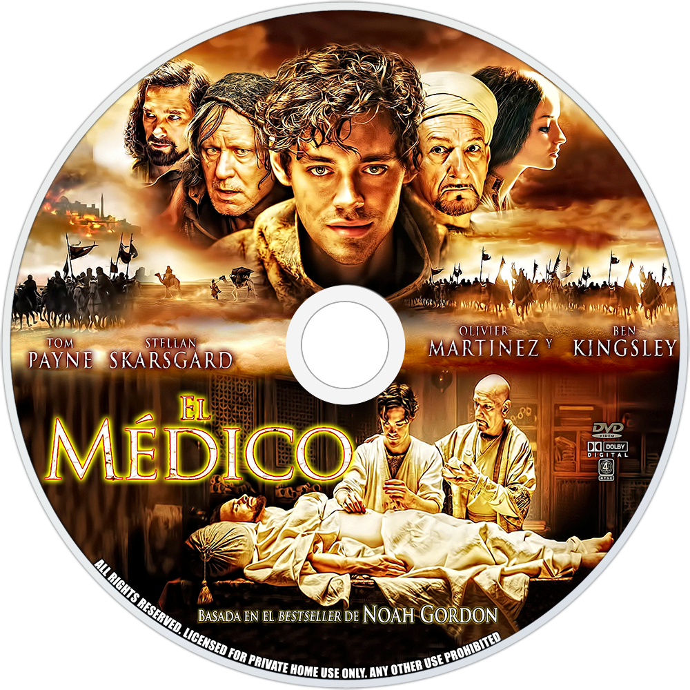 The Physician Dvd Disc Image - Physician Dvd Cover (1000x1000)