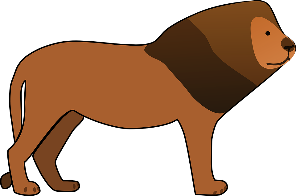 Baby Lion Clipart 9, - Lion (960x636)
