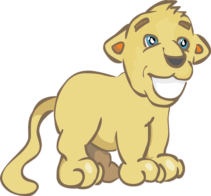 Lion Clipart Lion Cub - Lion Cub Transparent Clipart (700x650)