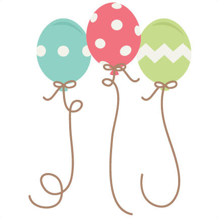 Balloon Clipart Cute - Scalable Vector Graphics (432x432)