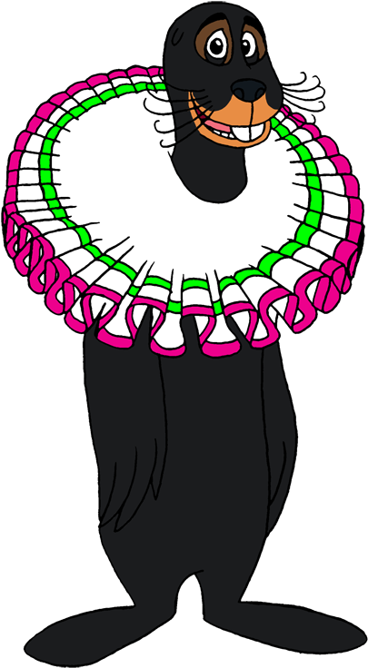 Stefano The Sea Lion By Retrouniverseart - Stefano The Sea Lion (432x760)