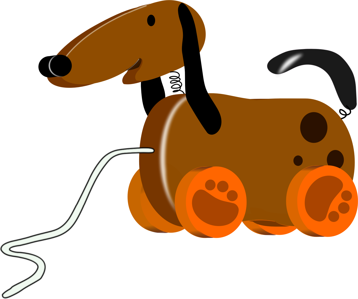 Dog Toy Clip Art - Toy Dog Clipart (1482x1238)