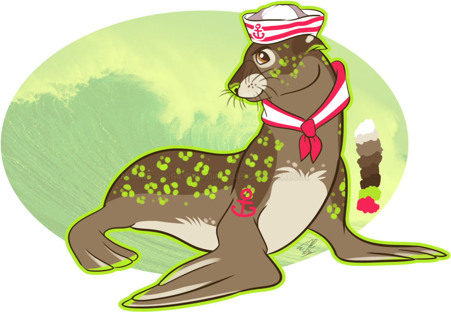 Sea Lion Design - Cartoon (1024x725)
