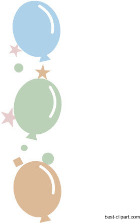 Balloons And Confetti Clip Art - Confetti (450x450)