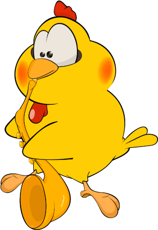 Chicken Cartoon Illustration - Cartoon (600x526)