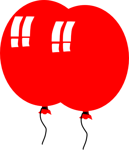 Balloon Clip Art (516x598)