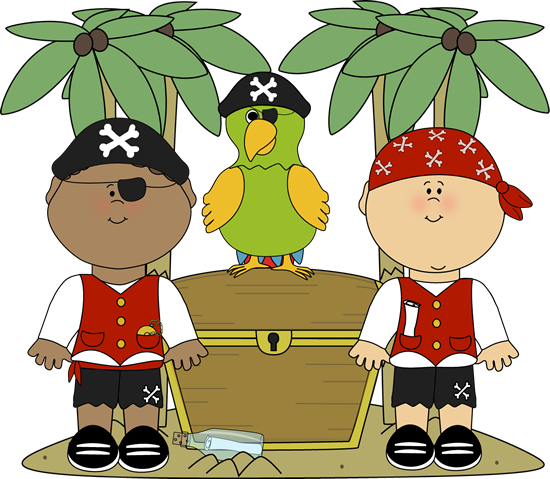 Pirate Clip Art - Cute Pirate Clipart (550x479)