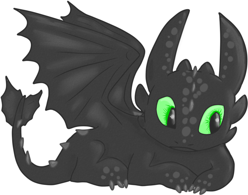 Baby Toothless By Galactic-fire - Night Fury Baby Png (1024x768)