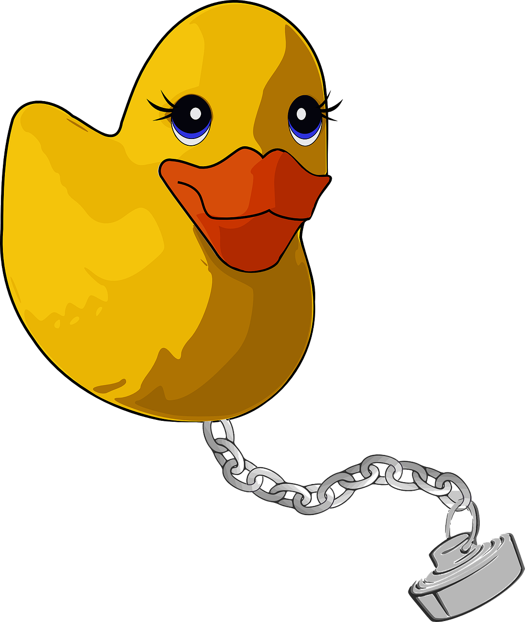 Big Bird Clipart 18, Buy Clip Art - Animated Moving Pictures Of Ducks (1081x1280)