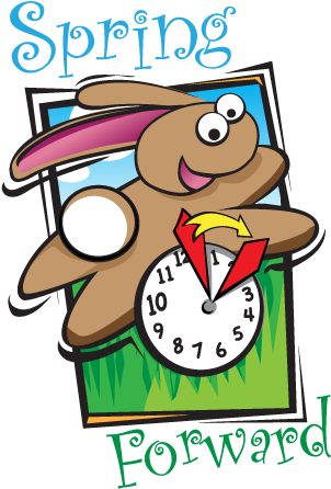 Daylight Savings Spring Forward Clipart - Custom Decor Jesus Is The Reason Candy Canes Garden (320x450)