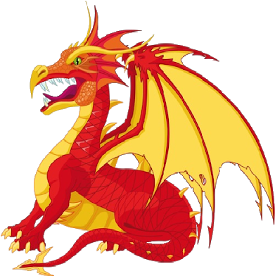 Pictures Of Cartoon Dragons - Dragon Cartoon Side View (400x400)